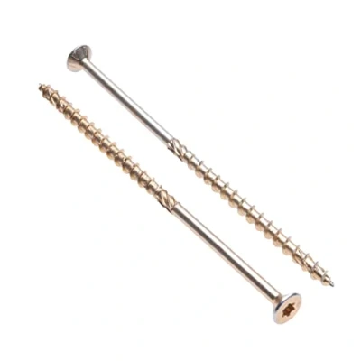 Immagine di Keple Viti per Legno Autofilettanti 8 mm x 220 Torx con Testa Piatta in Acciaio Lunghe e Legname Giunzioni Costruzioni Zinco Placcato (Scatola da 50 Pezzi)