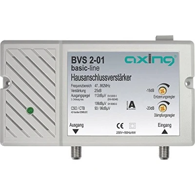 Immagine di Axing BVS 2 01 Amplificatore per TV via cavo 25 dB