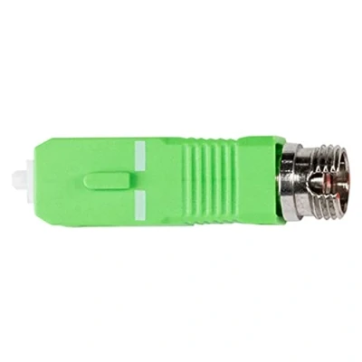 Immagine di Axing OZU 5 00 Adattatore ottico FC/PC femmina a SC/APC maschio fibra ottica