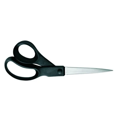 Immagine di Fiskars Forbici universali, Lunghezza 21 cm, Acciaio/Plastica, Essential, Inossidabile, Nero, 1.2 x 8.5 21.5 1023817