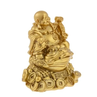 Immagine di lachineuse Piccolo Buddha che ride Feng Shui decorazione della fortuna
