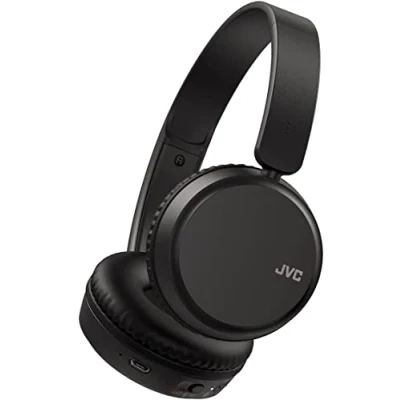 Immagine di JVC, Cuffie Bluetooth HA Z37W, Wireless On Ear con Deep Bass, 3 Modalità Audio, Funzione Multi Point, Compatibili Assistenti Vocali, 35 Ore di Riproduzione, Black