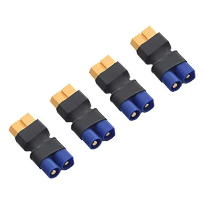 Immagine di FLY RC XT60 Adattatore convertitore da connettore Femmina a EC3 Maschio per Batteria Lipo (4 Pezzi/Lotto