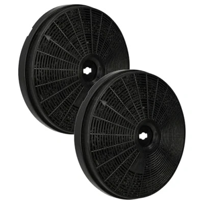Immagine di vhbw 2x filtro a carboni attivi compatibile con Whirlpool 208156304419 PRF0086 852523101770 cappe aspiranti 20 cm