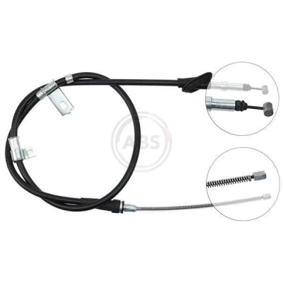 Immagine di A.B.S. K15677 Cavo Freno 1568 a tamburo per guida Sx/Dx LAND ROVER: Freelander I SUV