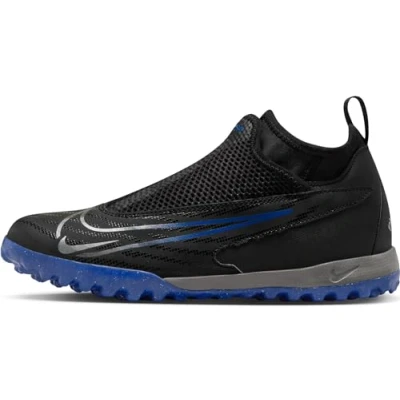 Immagine di NIKE JR Phantom GX Academy DF TF, Sneaker, Black/Chrome Hyper Royal, 33 EU
