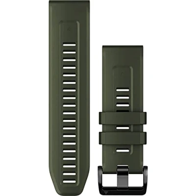 Immagine di Cinturino Originale Garmin, 26mm, QuickFit, Silicone, Moss