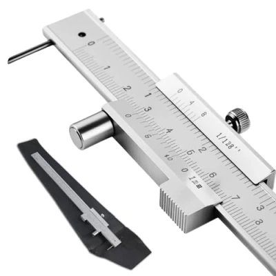 Immagine di TOATELU calibro a corsoio in acciaio inox HHU988, precisione inox, analogico nonius lettura: 0,1 mm
