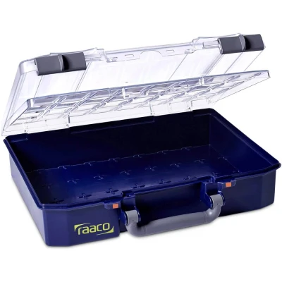 Immagine di raaco CarryLite 80 4x8 0/DLU Universale Valigetta per minuteria (L x A P) 278 81 337 mm Scomparti: 0 Contenuto 1 pz.