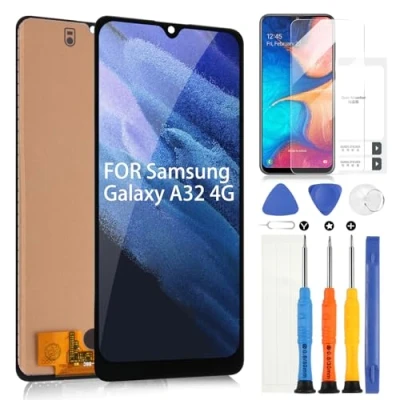 Immagine di per Samsung Galaxy A32 4G LCD Display A325 Digitizer SM A325F A325F/DS A325M A325N Parti di Riparazione Touch Schermo Assembly con Strumenti