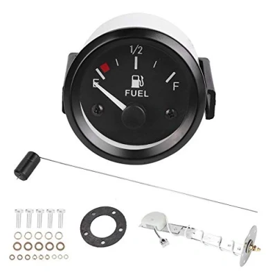 Immagine di Indicatore di livello carburante universale, misuratore per auto da 2 pollici 52 mm con E 1/2 F puntatore