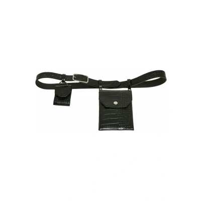 Immagine di Urban Classics Croco Cintura, Uomo, Taglia: L/XL, Black silver