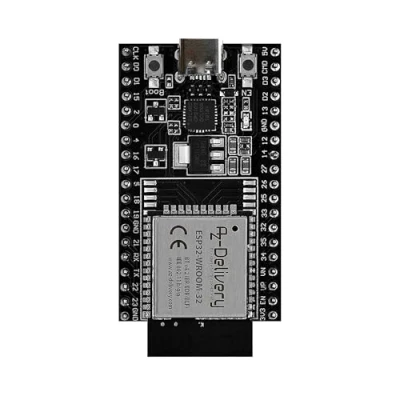 Immagine di AZDelivery 1 x ESP32 Dev Kit C V4 NodeMCU Wi Fi Development Board con connettore USB compatibile Arduino incluso e book (ESP32 V2)