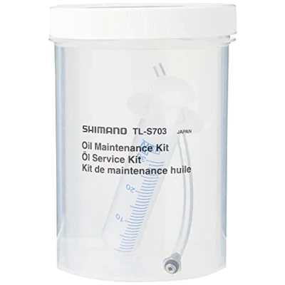 Immagine di SHIMANO Tl s703 Syringe Kit, Parti per Bici. Unisex Adulto, Argento (Silber Silber), Sconosciuto