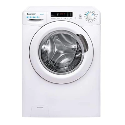 Immagine di Candy Smart CS4 1272DE/1 S Lavatrice, 7 Kg, 1200 Giri, Connettività NFC, Cicli Rapidi, Rilevatore Partenza Ritardata, Classe D, 60x45x85 cm, Bianco
