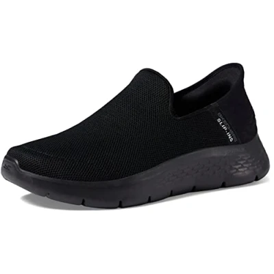 Immagine di Skechers Go Walk Flex, Scarpe da Ginnastica Uomo, Nero, 44.5 EU Larga