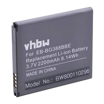 Immagine di vhbw batteria sostituisce EB BG388BBE per smartphone cellulare (2200mAh, 3,85V, Li Ion)
