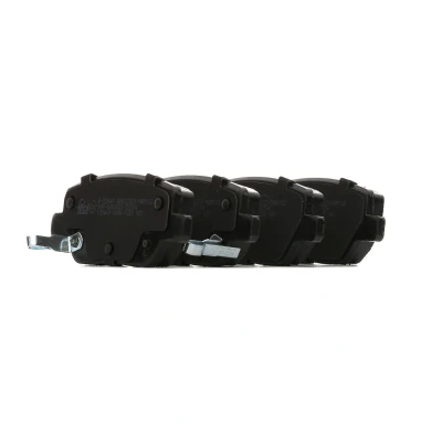 Immagine di FEBI BILSTEIN 173440 Kit pastiglie freno Assale posteriore con segnalatore acustico usura materiale di fissaggio FIAT: Tipo Station Wagon