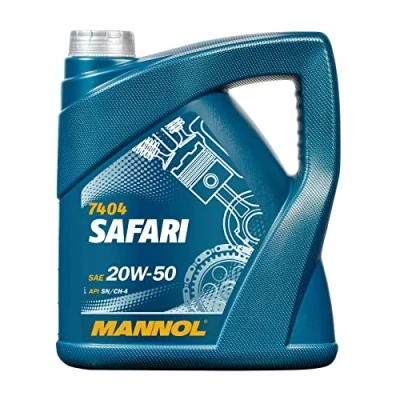 Immagine di MANNOL Safari 20 W di 50 Api SL/CF motorenoel, 1 Litri