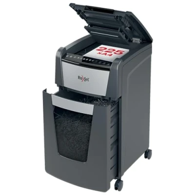 Immagine di Rexel Optimum AutoFeed+ 225M Distruggi documenti 225 Foglio Microcut 2 x 15 mm P 5 60 l Distrugge anche Graffette, Punti metallici, Carta di credito