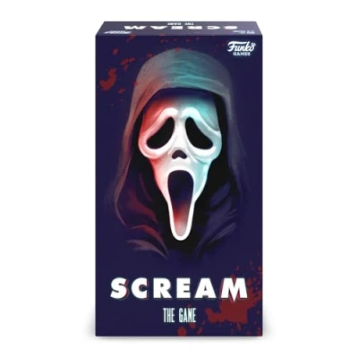 Immagine di FUNKO Games SCREAM THE Game Cooperative Board Kids Ages 13 and Up Cooperate to Win Against Ghost Face® Immersive Experience with App 20 Min 3 8 Players English Version