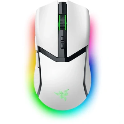 Immagine di Razer Cobra Pro mouse da gioco wireless con RGB Sensore ottico Focus 30K DPI (10 pulsanti personalizzabili, HyperSpeed Polling 8K Hz, Bluetooth, illuminazione a 11 zone) Bianco