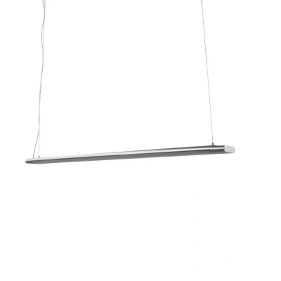 Immagine di Lampada LED a sospensione Arcchio Vinca, lunghezza 120 cm, argento, 4000K