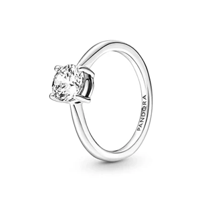 Immagine di PANDORA Anello Moments con stelle asimmetriche, in argento Sterling, 52
