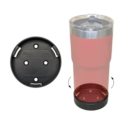 Immagine di StealthMounts Supporto per bicchiere Packout Compatibile con bicchieri Milwaukee da 591 ml e 887 1 portabicchieri nero incluso Prodotto nel Regno Unito