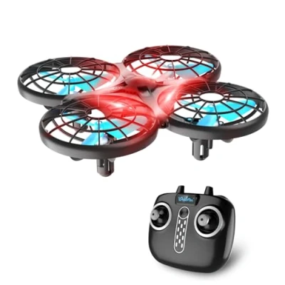Immagine di Loolinn Drone per Bambini Regalo Mini Telecomandato con Tecnologia Anti Collisione Automatica/Sicuro i Bambini/Facile da Far Volare/Evoluzioni a 360/Controllo Manuale (Regalo Bambini)
