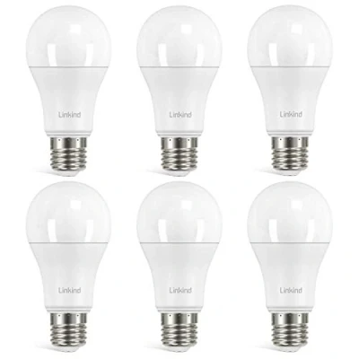 Immagine di Linkind Lampadina LED E27, 13,7 W(Equivalenti a 100 W), Lampadine A60 Edison 1521 Lumen, Luce Bianca Fredda 5000k, Angolo del Fascio di 200 Gradi, Non Dimmerabile, Pacco da 6