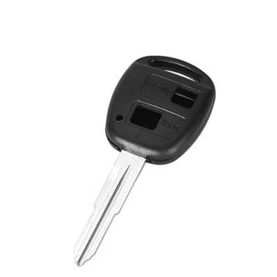 Immagine di Custodia Chiave per Toyota Celica Corolla Prius RAV4 Yaris telecomando a 2 pulsanti Lama Phonillico®