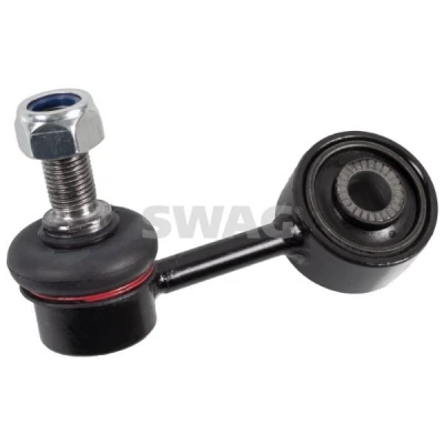 Immagine di SWAG 80 92 7985 Bielletta barra stabilizzatrice Assale anteriore Sx 79 M12 x 1,25 con dado autobloccante, senza perno conico Acciaio argento