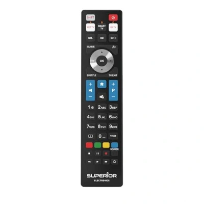 Immagine di Superior Electronics Telecomando &quot;Philips&quot; Replacement, Ricambio Universale Compatibile con Tutti i Tv e Smart di Marca Philips, Pronto all&#039;Uso non Richiede Programmazione SUPTRB010