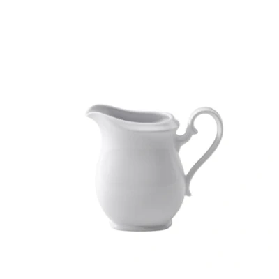 Immagine di Villeroy &amp; Boch Royal Bricco Latte dal Design Semplice, Porcellana Premium Bone, Bianco