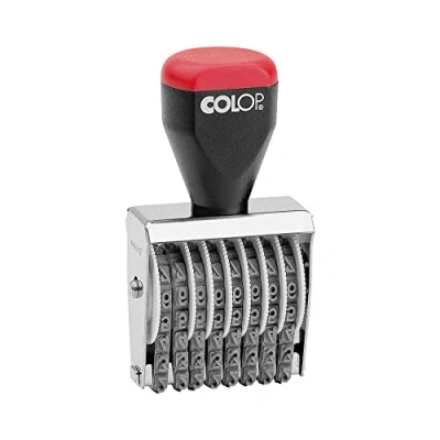 Immagine di COLOP 04008 Timbro numeratore in gomma, 4 mm