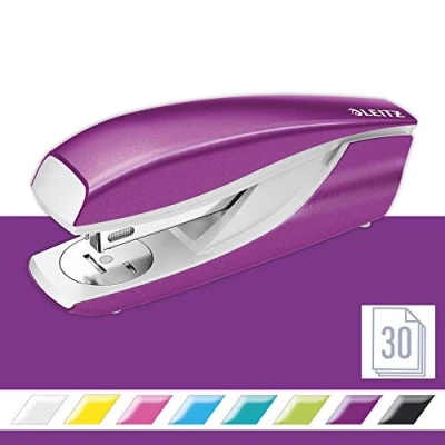 Immagine di Leitz Cucitrice da Ufficio NeXXt WOW, fino a 30 Fogli, Cardboard, Box, Viola