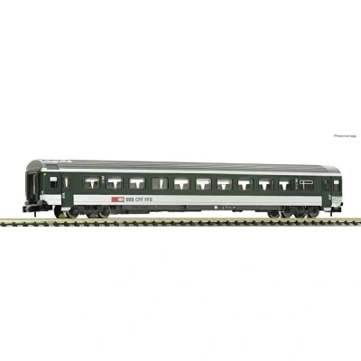 Immagine di Vagone treno viaggiatori tipo EW IV N, classe B, 2a di SBB Fleischmann 6260058