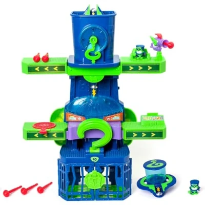 Immagine di SUPERTHINGS KAZOOM POWER Enigma Tower, serie TV di Clan &quot;Kazoom Power&quot;, contiene 1 esclusivo, aeromobile, prigione, catapulta, trigger e 3 proiettili