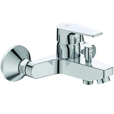 Immagine di Ideal Standard Esla Miscelatore Monocomando esterno per vasca/doccia, Cromato