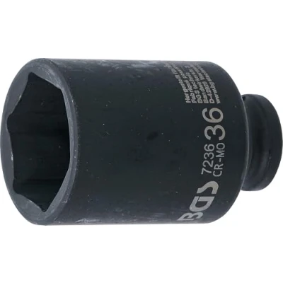 Immagine di Llaves de vaso impacto hexagonal, largo entrada 12,5 mm (1/2&quot;) 36