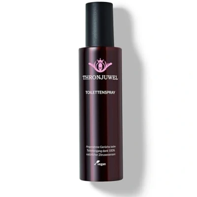 Immagine di Thronjuwel spray per WC contro il cattivo odore in confezione risparmio da 200 ml, profumo toilette per/gradevole del bagno Neutralizzatore di bagni, 400 applicazioni