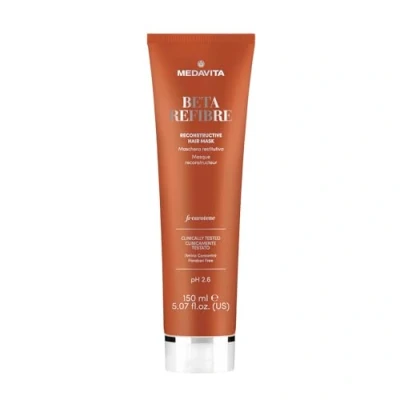Immagine di Medavita Beta Refibre Maschera Capelli Restitutiva 150 ml, Rivitalitalizzante e Ricostruttrice della Fibra Capillare, Made in Italy
