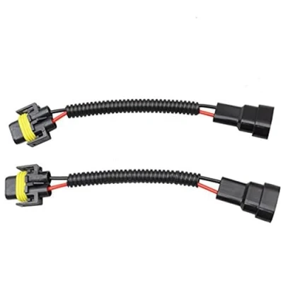 Immagine di 2 pz 9005 HB3 9006 HB4 Connettore maschio a H11 Femmina Connettori Adattatore di conversione Cablaggio per Faro Fendinebbia