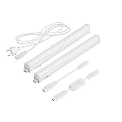 Immagine di luci sottopensile a LED parlat Rigel, ogni 31,3cm, con interruttore, 397lm, bianco caldo, set di 2