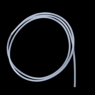 Immagine di iMeistek tubo in silicone 2 mm ID x 4 OD metri, flessibile per uso alimentare, acqua e aria, trasparente