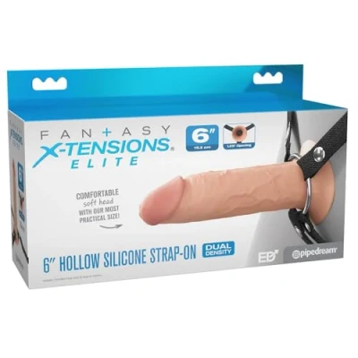 Immagine di Fallo realistico indossabile pene strap on 6&quot; Fantasy x tensions Elite