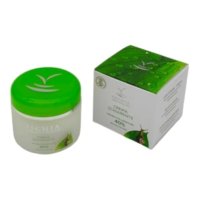 Immagine di ISB Crema Schiarente 40% &quot;Bava Bio&quot; 50 ml con Bava di Lumaca Bio e Acido Ialuronico Biotech a basa Acqua Termale dell&#039;isola d&#039;Ischia