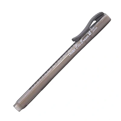 Immagine di Pentel ZE11T A &quot;ClicEraser 2&quot; Penna per cancellare ricaricabile con ZER 2, custodia semitrasparente nera, 1 pezzo