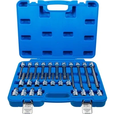 Immagine di Juego de puntas vaso entrada 12,5 mm (1/2&quot;) dentado múltiple interior (para XZN) 26 piezas